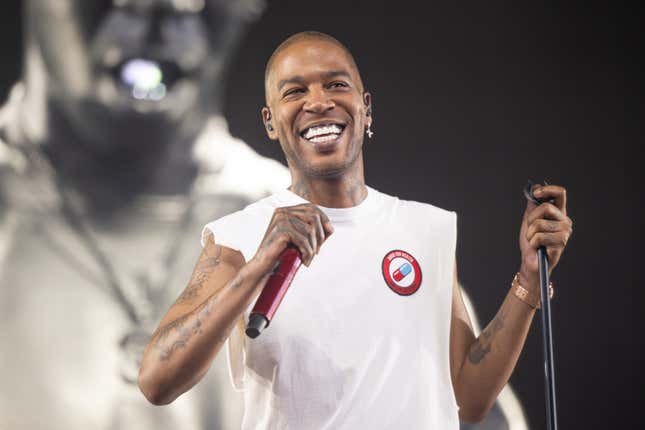 Rapper Kid Cudi performs onstage during Day 3 of the Coachella Valley Music &amp; Arts Festival at Empire Polo Club on April 21, 2024 in Indio, California.