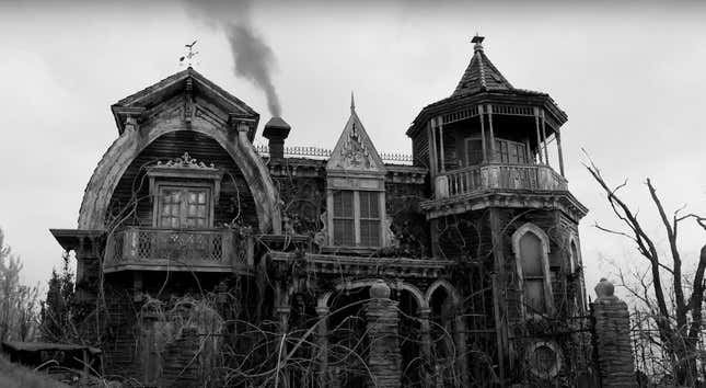 The Munsters' house, a la Rob Zombie.