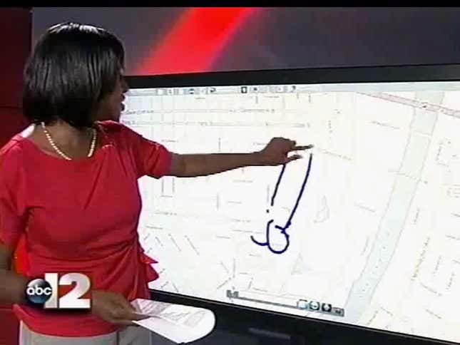 Reporter Draws Marvelous Unintentional Dong