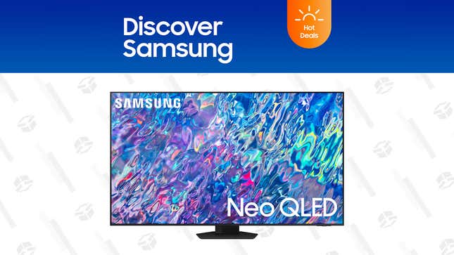 Discover Samsung Summer Sales Event | Samsung
75” Class QN85B Samsung Neo QLED 4K Smart TV (2022) | $400 off | Samsung