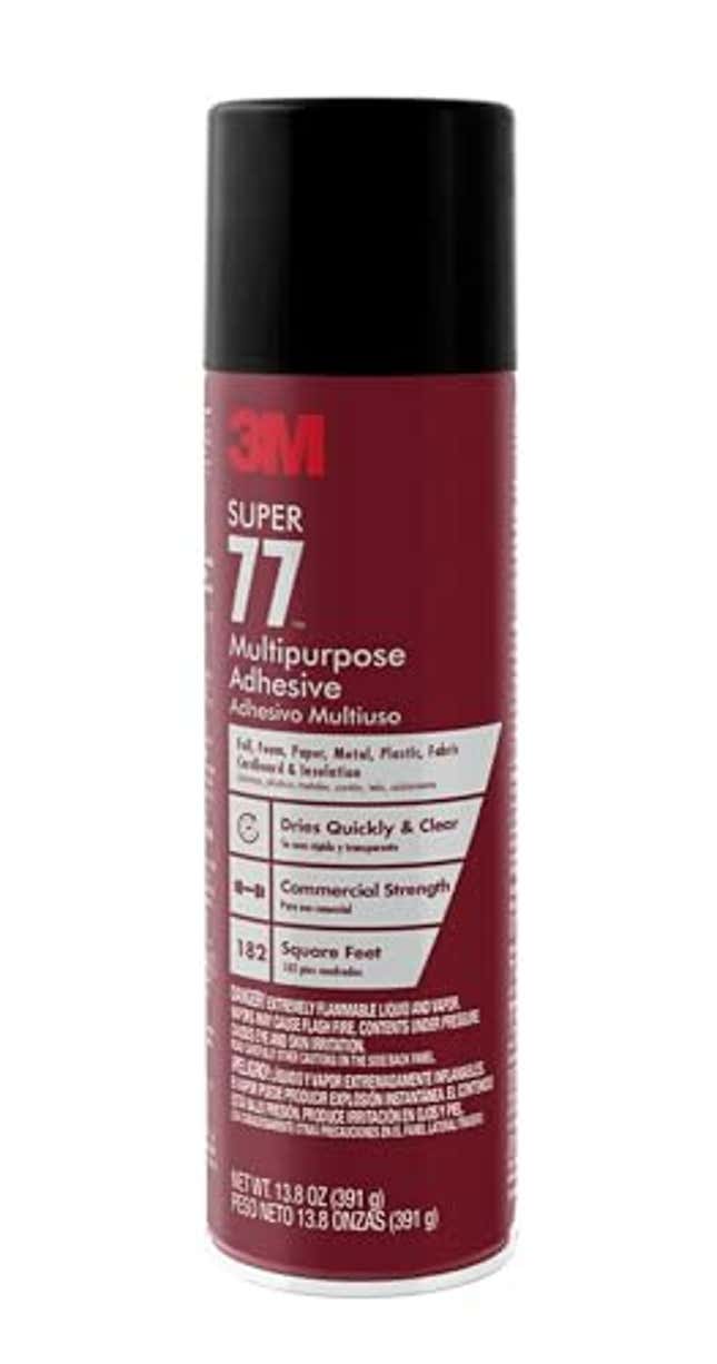 3M Super 77 Multipurpose Spray Adhesive, Now 40% Off