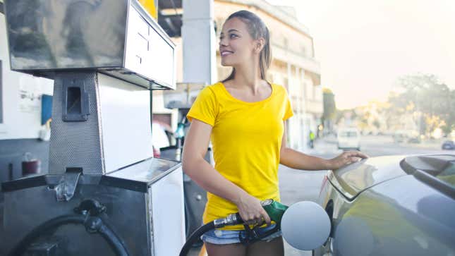 Image for article titled Ask Mechanic Shop Femme: How Do I Save Money at the Pump and Should I Buy &#39;Better&#39; Gas?