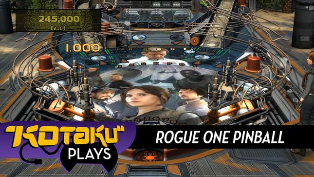 Three Pinballs Attempt To Steal The Death Star Plans