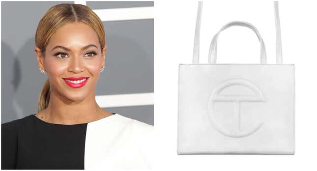 Beyoncé spotted with Telfar bag, fans say Black brand's stock just