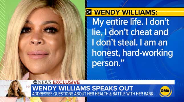 Image for article titled Wendy Williams Speaks!