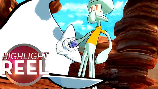 Squidward Can Finally Kick Vegeta's Ass