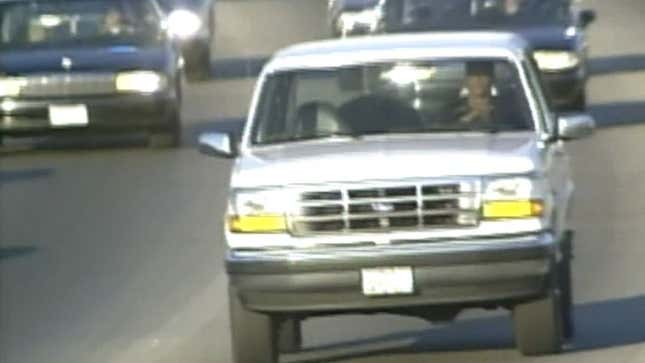 Image for article titled Man Who Drove Ford Bronco During 1994 O.J. Simpson Police Chase Spotted In Malibu. Guess What He Was Driving?
