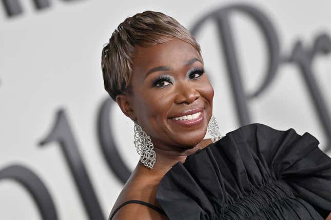 Joy-Ann Reid attends the Los Angeles Red Carpet Premiere Event for Hulu’s “The 1619 Project” at Academy Museum of Motion Pictures on January 26, 2023 in Los Angeles, California.