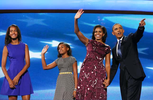 Image for article titled The Evolution of Malia and Sasha Obama