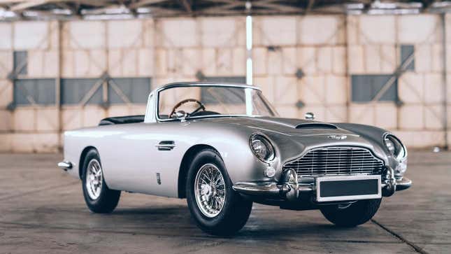 A two-thirds replica of James Bond's Aston Martin DB5