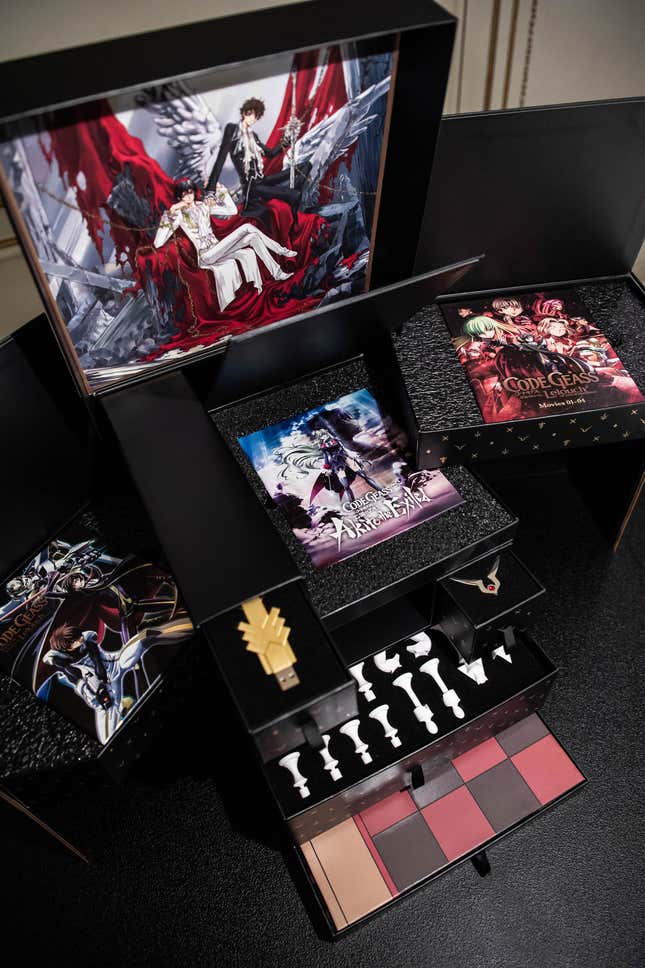 Crunchyroll Reveals Huge Code Geass Blu Ray Complete Box Set 