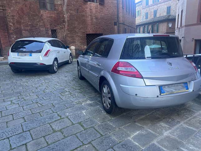 Lancia Delta and Renault Megane