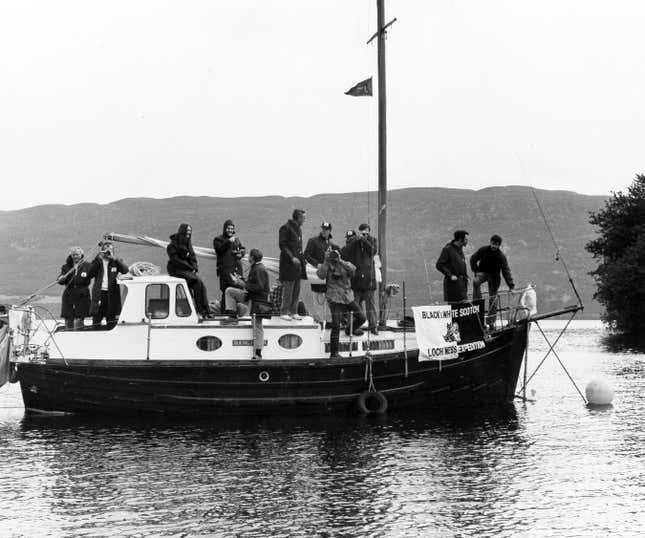 They did not find the Loch Ness Monster.