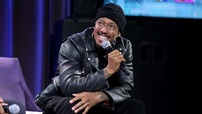 Nick Cannon speaks onstage at Hip Hop &amp; Mental Health: Facing The Stigma Together on June 25, 2022 in Los Angeles, California.