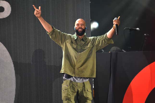 NEW YORK, NEW YORK - SEPTEMBER 23: Common performs onstage during Global Citizen Festival 2023 at Central Park on September 23, 2023 in New York City. 