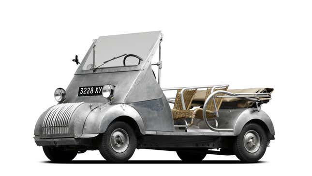 Image for article titled WWII Forced French Luxury Brand Voisin To Pivot And This Minimalist Two-Seater Is The Result