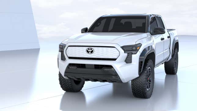 Image for article titled Truck Fans Would Rather Wait For A Toyota Tacoma EV Than Buy A F-150 Lightning Or Cybertruck