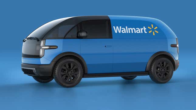 Image for article titled Walmart Purchases 4,500 Canoo EVs, With Possibly More on the Way