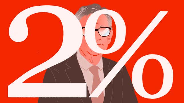 Image de l'article intitulé L’obsession des 2% de Jérôme Powell