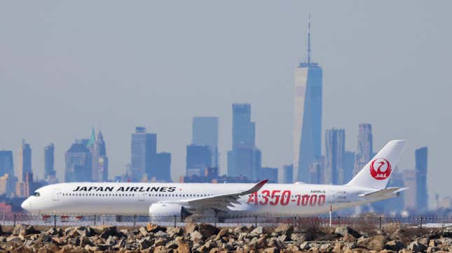 Un avion de Japan Airlines