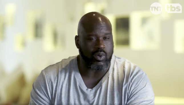 Image for article titled Shaq Makes Sleazy Low-Ball Reverse Pitch For Cheap Content For New TNT Show