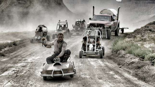 <i>Mad Max</i> Recreated With Go-Karts And Paintball