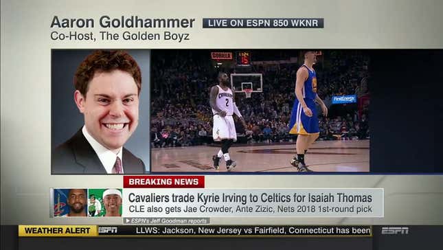 Cleveland Radio Caller Uses His Moment On <i>SportsCenter</i> To Talk About Host’s Dildo