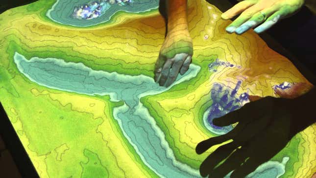 Build an Augmented Reality Sandbox with Real-Time Topography