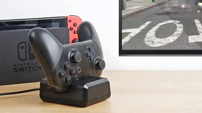 AmazonBasics Charging Dock for Switch Pro Controller | $5 | Amazon