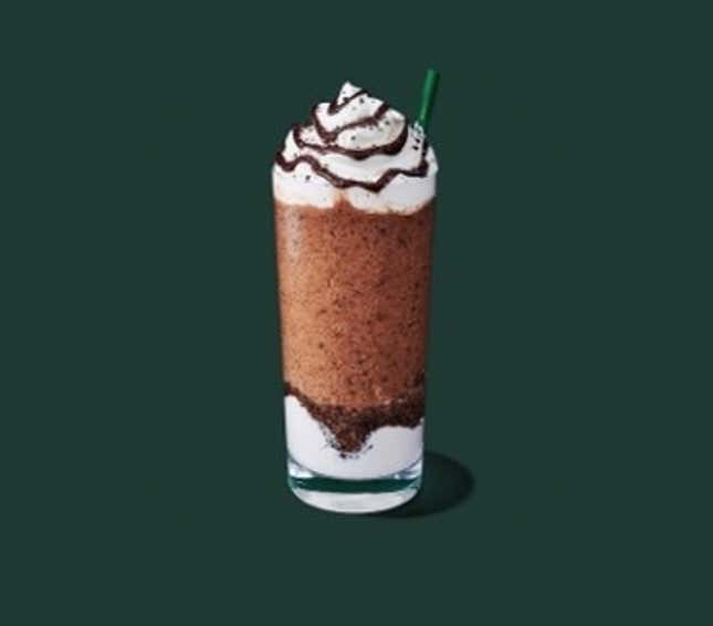 Mocha Cookie Crumble Frappuccino