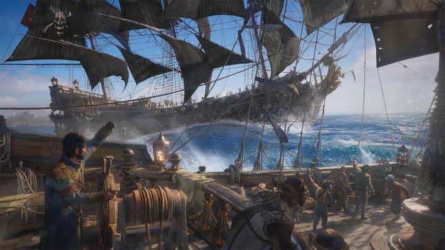 Skull and Bones gameplay showcases ship management, exploration & crafting