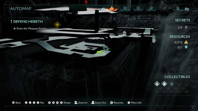 A screenshot of a map shows the location of a collectible.
