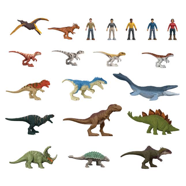 Jurassic World's New Chaos Theory Toys Will Take a Bite Out of You