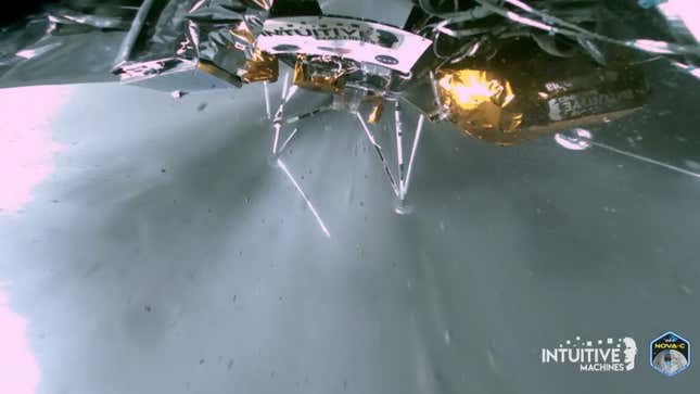Intuitive Machines’ Odysseus lander touched down on the Moon on February 22, 2024.