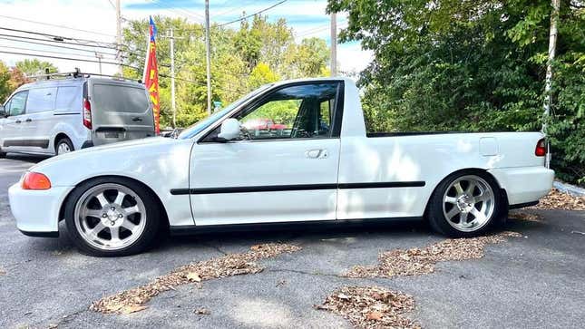 Image for article titled This EG Civic Ute Is Just About The Perfect Car