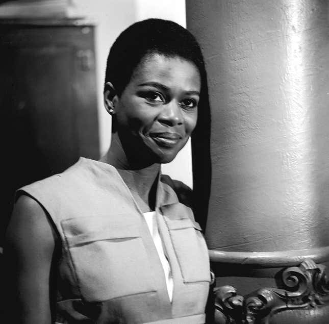 Cicely Tyson in a scene from the CBS television program “East Side/West Side on May 24, 1963.