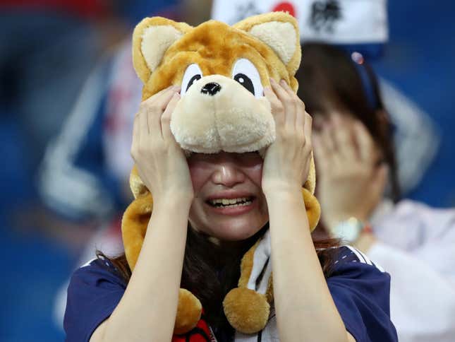 World Cup - Belgium vs Japan