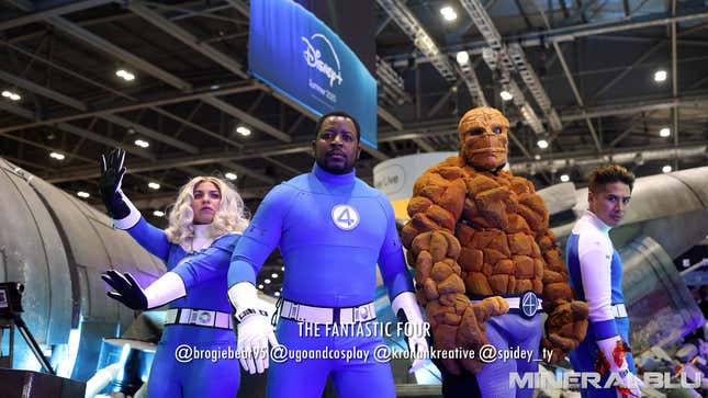 A photograph of a cosplayer at London's MCM Expo