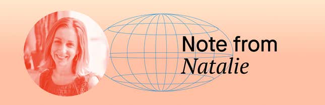 Note from Natalie