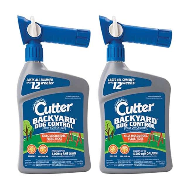 Image for article titled Cutter Backyard Bug Control Spray Concentrate (2 Pack), Now 60% Off