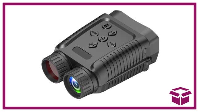 Night vision, 4x digital zoom, and HD photo and video recordings, all in a pocket-sized package.