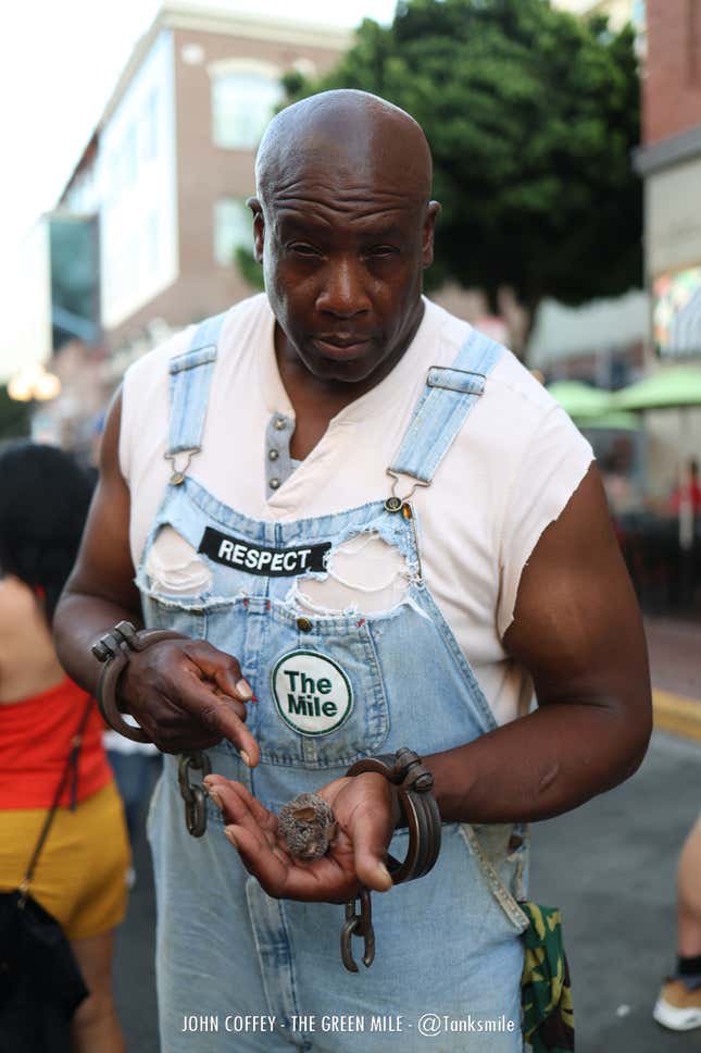 A cosplayer at San Diego Comic-Con.