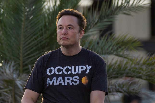 Elon Musk, director ejecutivo de SpaceX