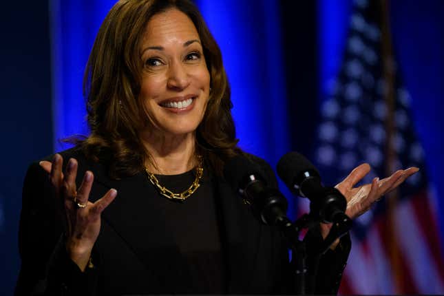 Image de l'article intitulé Kamala Harris courtise les crypto-votants dans la dernière ligne droite de la course présidentielle