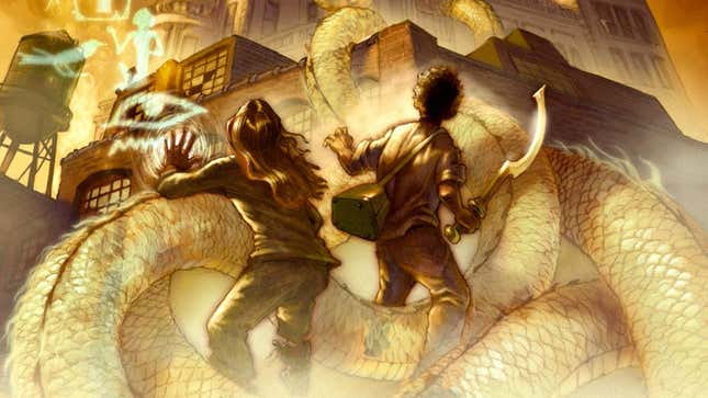 Cover for Rick Riordan's The Kane Chronicles: Red Pyramid.