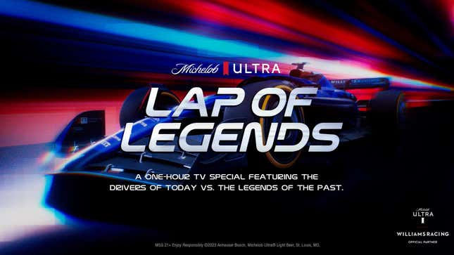 Image for article titled A Modern F1 Driver Will Take On Historic Icons In Upcoming TV Special &quot;Lap of Legends&quot;