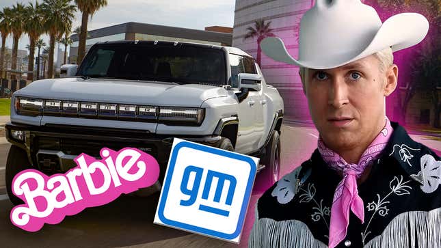 <i>Barbie's</i> GMC Hummer EV Jokes Are One Of The Best Parts Of The Film