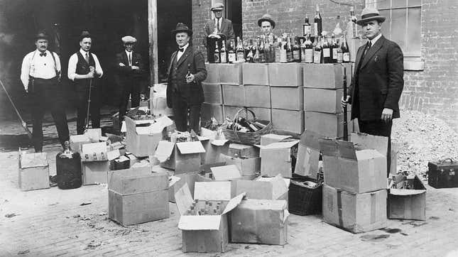 Bootleg booze from the 1920s