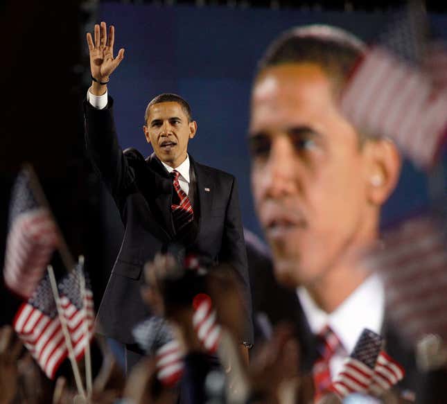 Image for article titled Barack Obama&#39;s 2008 Election Boosted Black Men&#39;s Mental Health, Study Finds