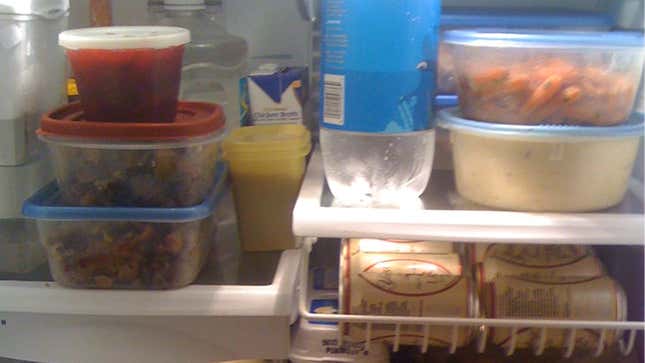 “My Fridge with Thanksgiving Leftovers” by Pixel Playa 